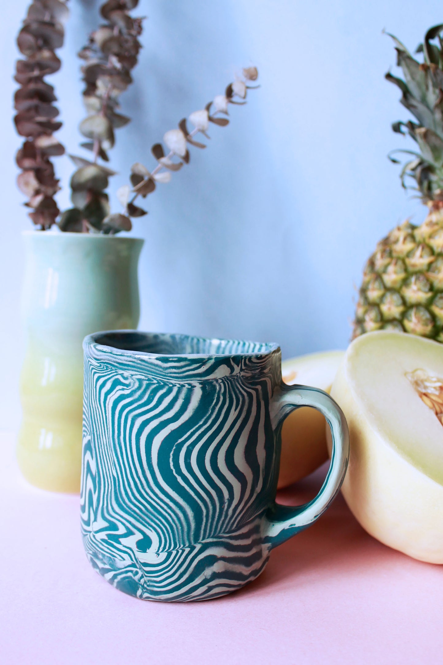 Psychedelic Greens Mug