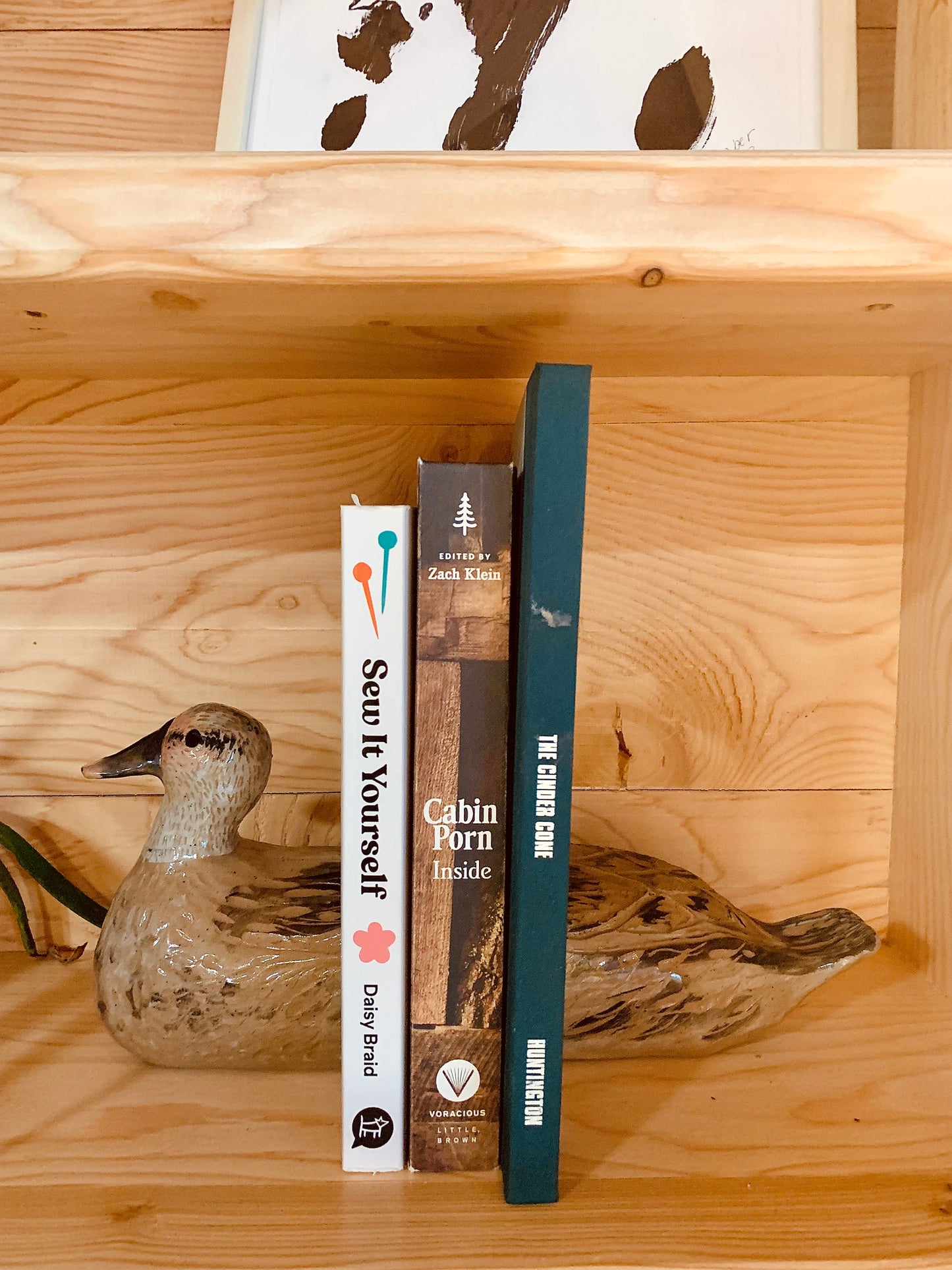 Duck Bookend, large