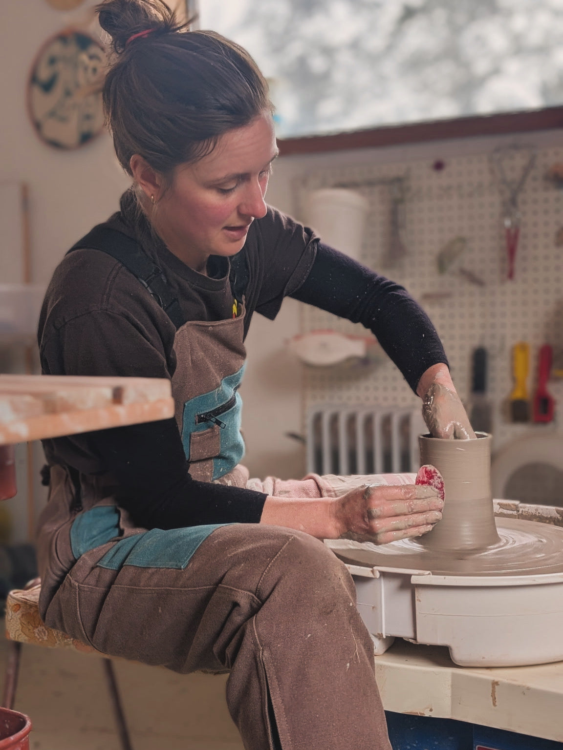 Wheel Throwing Wednesdays 10am-2pm October