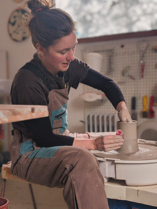 Wheel Throwing Wednesdays 10am-2pm October