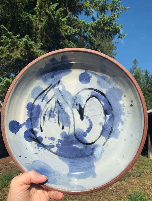 Sinking Swan Serving Dish