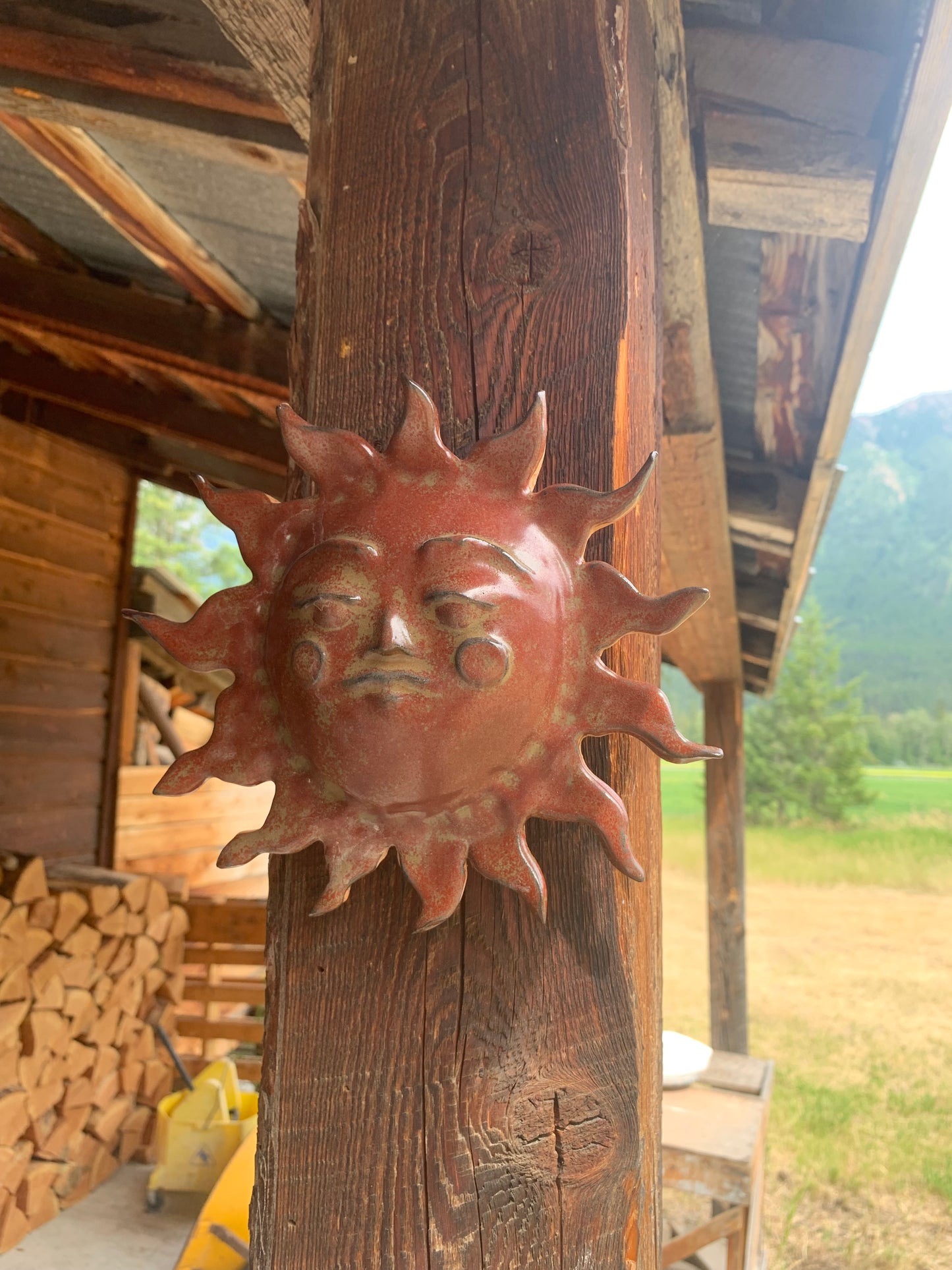 Happy Sun Face