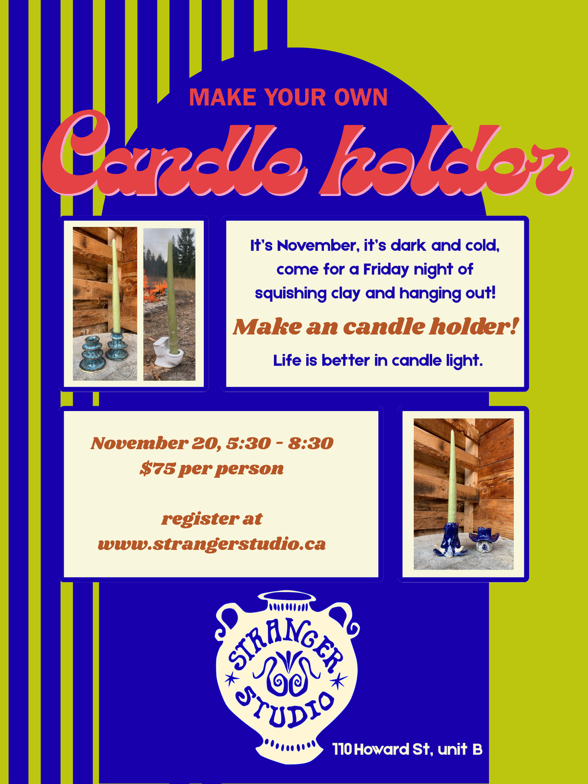 Candle Holder Class November 20