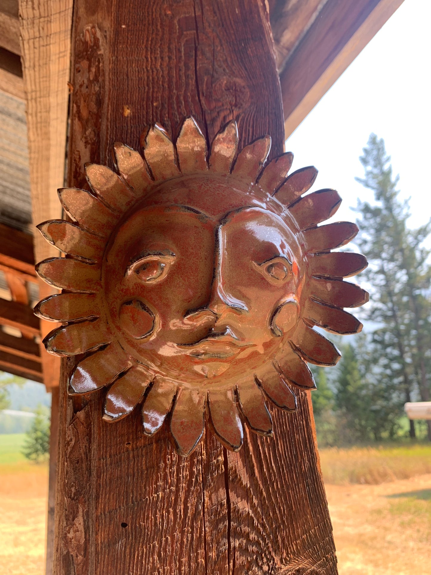 Sun Flower face