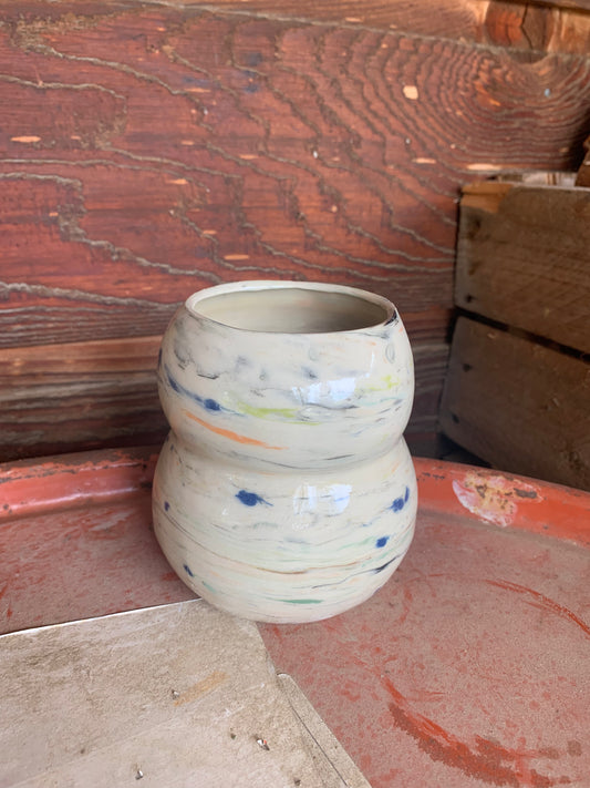 Colour Melt bubble vase