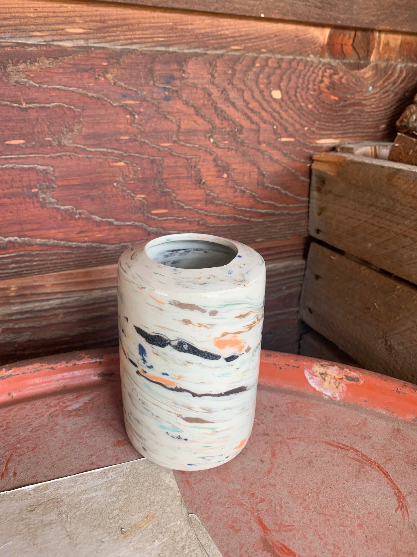 Colour Melt tall boy Vase